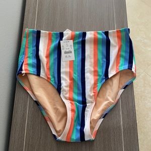 Women’s J crew factory high waisted bikini bottom